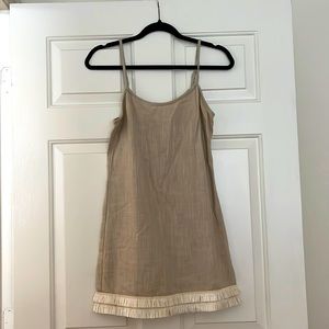 STAUD beach resort mini dress